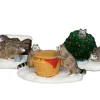 Lemax Figurines<Lemax 52357 - Rascal Raccoons, Set Of 3 - Christmas Figurines