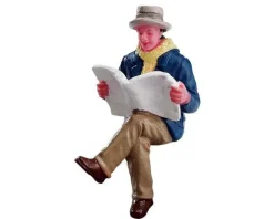 Lemax Figurines<Lemax 72506 - Reading Morning Papers - Figurines
