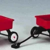 Lemax Misc. Accessories<Lemax 44175 - Red Wagons, Set Of 2 - Christmas Village Misc. Accessories