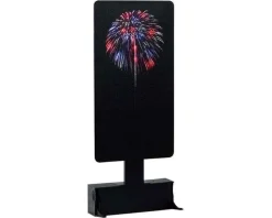 Lemax Landscape<Lemax 84369 - Red, White & Blue Fireworks, Battery-Operated (4.5-Volt) - Landscape