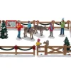 Lemax Table Pieces<Lemax 93434 - Reindeer Petting Zoo, Set Of 17 - Table Pieces
