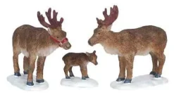 Lemax Figurines<Lemax 62242 - Reindeer, Set Of 3 - Christmas Village Figurines