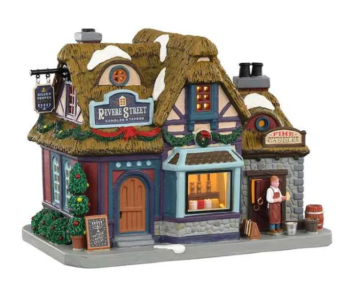 Lemax Caddington Village<Lemax 05664 - Revere St. Candles - Caddington Village