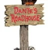 Lemax Spooky Town Accessories<Lemax 44735 - Roadhouse Sign - Spooky Town Halloween Village Accessories