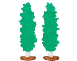 Lemax Sugar N Spice Accessories<Lemax 64113 - Rock Candy Tree, Set Of 2 - Sugar N Spice Accessories
