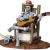 Lemax Spooky Town Figurines<Lemax 22003 - Rocking Chair Skeleton - Spooky Town Halloween Village Figurines