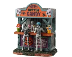 Lemax Spooky Town Accessories<Lemax 33612 - Rotten Candy Stand - Spooky Town Accessories