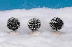 Lemax Trees<Lemax 14006 - Round Bristle Tree, Set Of 3, Mini - Christmas Village Trees