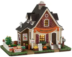 Lemax Harvest Crossing<Lemax 25914 - Roy's Organics - Harvest Crossing Christmas Village Houses & Buildings