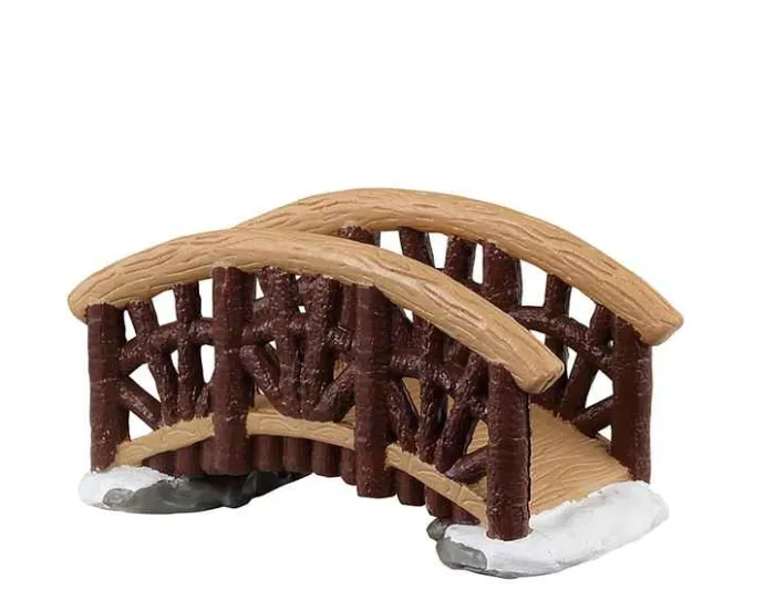 Lemax Misc. Accessories<Lemax 34096 - Rustic Footbridge - Misc. Accessories