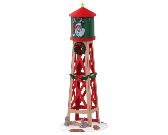 Lemax Table Pieces<Lemax 03526 - Rustic Water Tower - Spooky Town Accessories