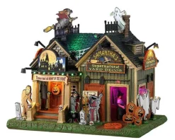 Lemax Spooky Town Houses<Lemax 35005 - Samantha's Supernatural, Battery-Operated (4.5-Volt) - Spooky Town Houses