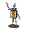 Lemax Spooky Town Figurines<Lemax 22102 - Sandwich Board Skeleton - Spooky Town Halloween Village Figurines
