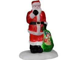 Lemax Electrical Accessories<Lemax 24966 - Santa's Here, Battery-Operated (4.5-Volt) - Electrical Accessories
