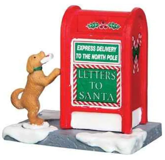 Lemax Misc. Accessories<Lemax 64073 - Santa's Mailbox - Misc. Accessories
