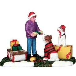 Lemax Figurines<Lemax 62432 - Santa's Pets - Figurines
