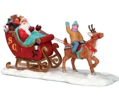 Lemax Table Pieces<Lemax 53210 - Santa's Sleigh - Christmas Village Table Pieces