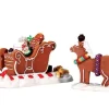 Lemax Sugar N Spice Accessories<Lemax 73294 - Santa's Sleighride, Set Of 2 - Sugar N Spice Accessories