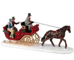 Lemax Table Pieces<Lemax 33620 - Scenic Sleigh Ride - Table Pieces