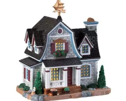 Lemax Plymouth Corners<Lemax 95482 - Seawind Cottage - Plymouth Corners
