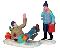 Lemax Figurines<Lemax 52360 - Shopping Date, Set Of 2 - Christmas Figurines