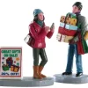 Lemax Figurines<Lemax 82584 - Shopping Teamwork - Figurines