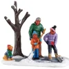 Lemax Table Pieces<Lemax 23594 - Shoveling The Driveway - Christmas Village Table Pieces