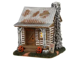 Lemax Spooky Town Accessories<Lemax 34081 - Skeleton Cottage, Battery-Operated (3V) - Spooky Town Accessories