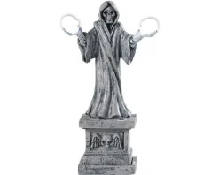 Lemax Spooky Town Accessories<Lemax 94489 - Skeleton Lamp, Battery-Operated (4.5-Volt) - Spooky Town Accessories