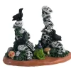 Lemax Spooky Town Accessories<Lemax 14830 - Skull Cairns - Spooky Town Accessories