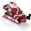 Lemax Figurines<Lemax 72549 - Sledding With Santa - Figurines