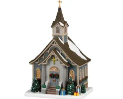 Lemax Caddington Village<Lemax 35066 - Small Town Church - Caddington Village