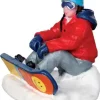 Lemax Figurines<Lemax 42221 - Snowboarding Breather - Christmas Village Figurines