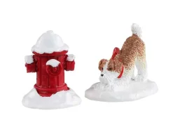Lemax Misc. Accessories<Lemax 14860 - Snow Hydrant, Set Of 2 - Misc. Accessories