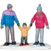 Lemax Figurines<Lemax 52336 - Snowshoe Family - Christmas Figurines