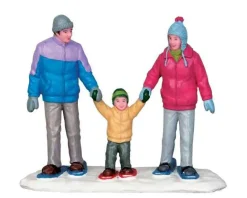 Lemax Figurines<Lemax 52336 - Snowshoe Family - Christmas Figurines