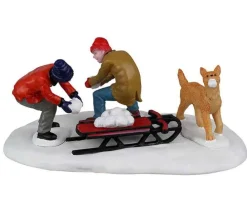 Lemax Table Pieces<Lemax 23601 - Snowy Ammo Operation - Christmas Village Table Pieces