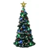 Lemax Trees<Lemax 34102 - Snowy Christmas Tree, Battery-Operated (4.5-Volt) - Trees