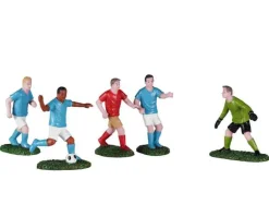 Lemax Figurines<Lemax 02962 - Soccer Practice, Set Of 5 - Figurines