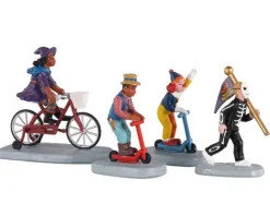 Lemax Spooky Town Figurines<Lemax 12001 - Spooky Celebration, Set Of 4 - Spooky Town Figurines