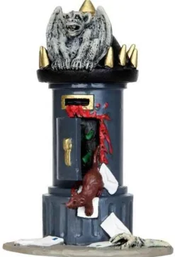 Lemax Spooky Town Accessories<Lemax 44738 - Spooky Town Post - Spooky Town Halloween Village Accessories