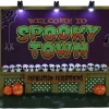 Lemax Spooky Town Accessories<Lemax 04710 - Spookytown Sign, Battery-Operated (4.5-Volt) - Spooky Town Accessories