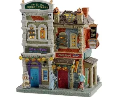 Lemax Spooky Town Houses<Lemax 15731 - Squeal Street Blues - Spooky Town Houses