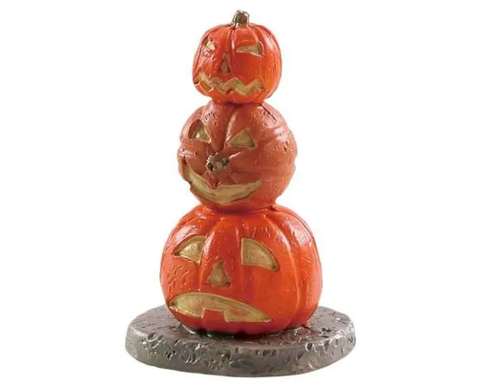 Lemax Spooky Town Accessories<Lemax 84344 - Stacked Spooky Pumpkins - Spooky Town Accessories