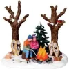 Lemax Table Pieces<Lemax 04224 - Staying Warm, B/O (4.5V) - Christmas Village Table Pieces
