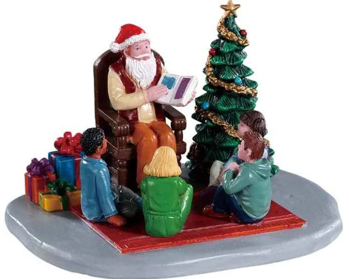 Lemax Table Pieces<Lemax 93435 - Storybook Santa - Table Pieces; Santa's Wonderland