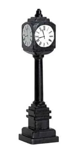 Lemax Misc. Accessories<Lemax 74634 - Street Clock - Christmas Village Misc. Accessories