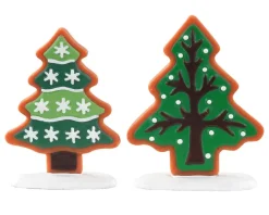 Lemax Misc. Accessories<Lemax 04766 - Sugar Cookie Trees, Set Of 2 - Misc. Accessories