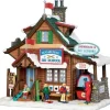 Lemax Vail Village<Lemax 55940 - Sugar Pine Ski School - Vail Village Christmas Houses & Buildings