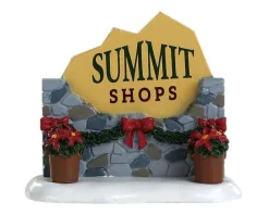Lemax Misc. Accessories<Lemax 84364 - Summit Sign - Misc. Accessories